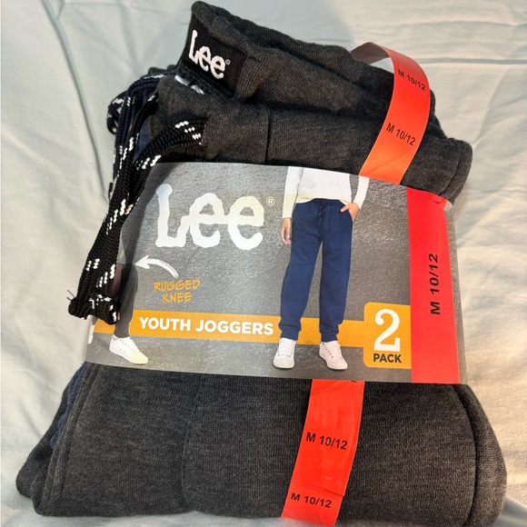 Lee Other - Lee Kids Joggers 2-Pack in Charcoal and Navy, M 10/12 - NWT